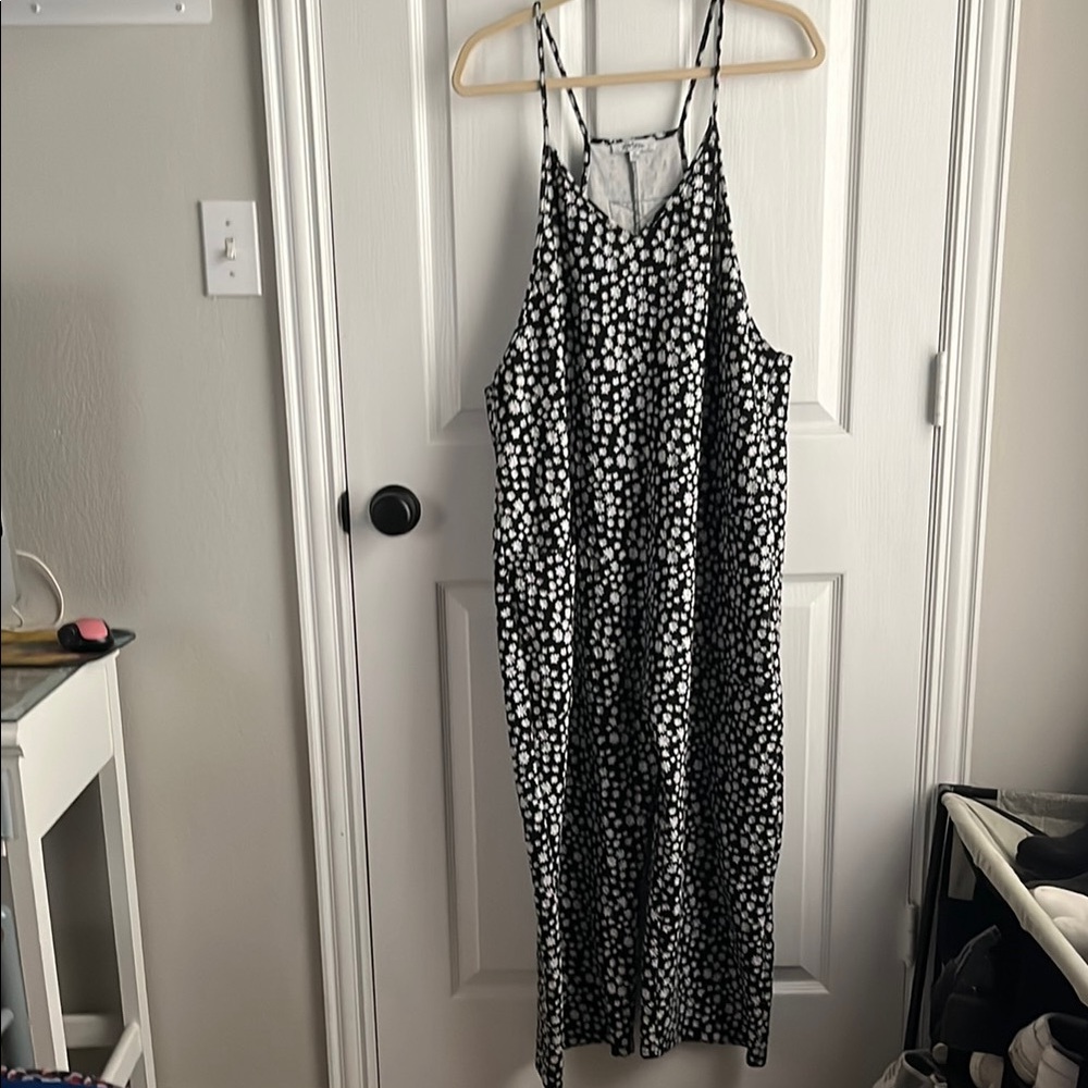Black and White Romper